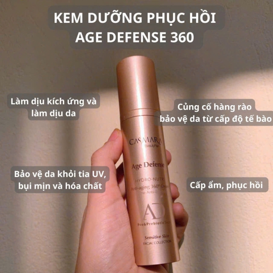 Kem phục hồi 360 Casmara